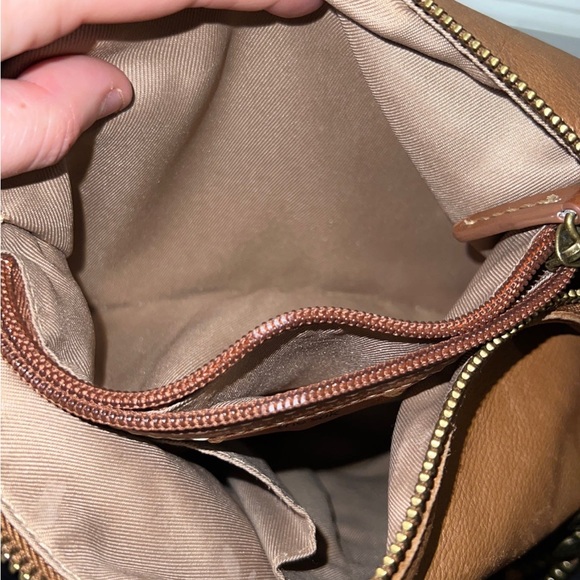 The SAK Lucia Crossbody Bag- Tobacco Floral Emboss - Picture 6 of 8